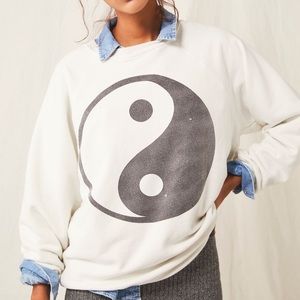 Free People x Retrobrand | Yin Yang Crewneck | Small
